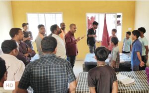 भाजपा स्थापना दिवस पर भाजयुमो का संपर्क अभियान, जवाली और दीपका मंडल में जिला उपाध्यक्ष सुजीत सिंह ने छात्र-छात्राओं से किया संवाद।