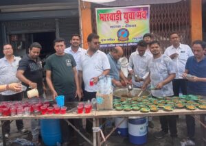 एकादशी पर सेवा का अनोखा उदाहरण: मारवाड़ी युवा मंच दीपका ने किया शरबत,प्रसाद का वितरण।