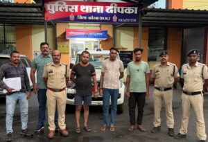 डेढ़ साल से फरार डीजल चोर गैंग का मास्टरमाइंड गिरफ्तार, 10 हजार का इनामी नवीन कश्यप पुलिस के हत्थे चढ़ा।