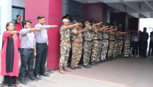 केंद्रीय औद्योगिक सुरक्षा बल इकाई एसईसीएल बिलासपुर में नशा मुक्ति जागरूकता कार्यक्रम का आयोजन।