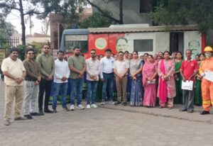 दीपका: ‘नमस्ते योजना’ के तहत स्वच्छता कर्मियों का सम्मान, PPE किट वितरण और निःशुल्क स्वास्थ्य परीक्षण।
