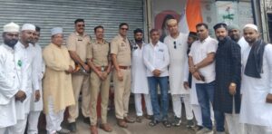 दिपका में जश्ने ईद मिलादुन्नबी पर जी वन इवेंट्स का भव्य स्वागत समारोह, अकीदतमंदों में बांटी गई मिठाइयां।